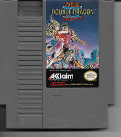 Double Dragon II The Revenge NES Game Cartridge EX Condition 