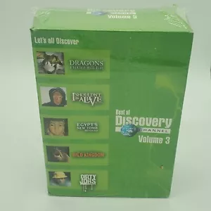 Factory Sealed The Best Of Discovery Channel Volume 3 Box Set DVD - Imagen 1 de 5