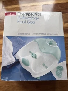 SUNBEAM Therapeutics Reflexology FOOT Spa Massager Footbath FB3500 - Picture 1 of 13