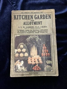 1925, Kitchen Garden And Allotment by T W Sanders - Picture 1 of 6