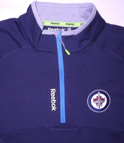 Mens BNWT Reebok Center Ice NHL WINNEPEG JETS L/S Training Shirt size XL $70 Cover