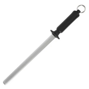 Victorinox Diamond-Coated Oval Kitchen Sharpening Steel | 30 x 5 x 5 cm | Black - Picture 1 of 5