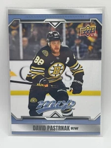 David Pastrnak 2024-25 Upper Deck MVP Hockey No. 75 - Picture 1 of 2