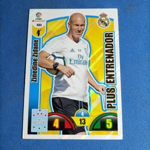 ADRENALYN: LIGA 2017-2018 (REAL MADRID) N°484. ZINEDINE ZIDANE - Imagen 1 de 1
