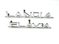 sigla scritta LANCIA FLAVIA 180mm badge emblem logo escudo