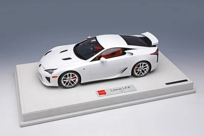 Auto Modello EIDOLON Lexus LFA 2010 Ala Posteriore Bianca 1/18 EML111A - Immagine 1 di 4