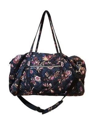 Bolsa de viaje Vera Bradley icónica grande - sarga de rendimiento - Garden Dream 22" Foto 1 de 4