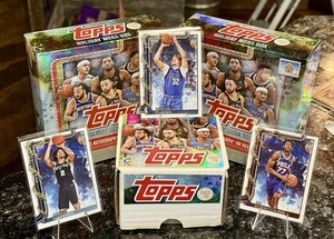 2025-26 NBA Topps Holiday BRANDED BOX COMPLETE SET #H1-200 Flagg VJ Harper RCs + - Picture 1 of 4