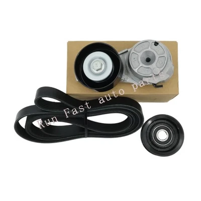 Kit de componentes de transmisión por correa serpentina para Ford Crown Victoria Lincoln Town Car de 3 piezas Foto 1 de 4