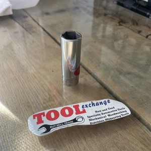 Snap-on Tools STM16 - 1/4" Drive 1/2" SAE 6 Point Deep Socket USA - Picture 1 of 5