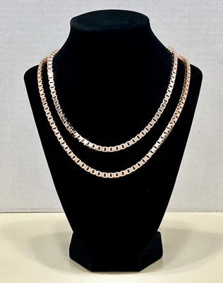 Bronzo Italia QVC Milor Italy Bronze Necklace Set 18 & 20” - Image 1 of 4