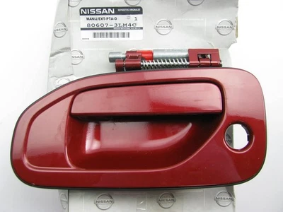 NEW OEM Front Left Outside Door Handle (Red) For 13-15 Nissan NV200   806073LM4C - Image 1 of 3