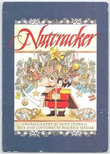 Vintage Nutcracker Postcard Maurice Sendak Art 1983 Northwest Ballet - Picture 1 of 2