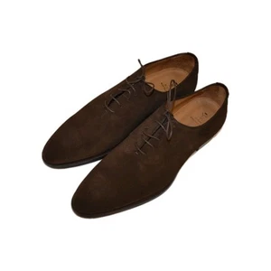 Zapatos de vestir de gamuza Sutor Mantellassi 11 EE. UU. 44 UE (M104) NUEVOS CON ETIQUETAS - Imagen 1 de 4