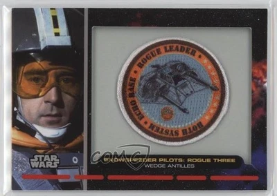 2012 Topps Star Wars Galactic Files Manufactured Relics Wedge Antilles Patch 1j8 - Image 1 of 3