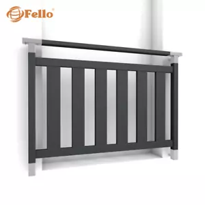 FELLO Prestige French Französisch Balkon Geländer Edelstahl Fensterbrüstung - Bild 1 von 2