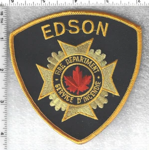 Edson Fire Department (Alberta, Canada) Shoulder Patch - Picture 1 of 1