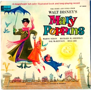 WALT DISNEY - Mary Poppins - LP 1964 Disneyland Record 3922 Storybook 1st Press - Imagen 1 de 11