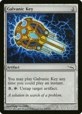 X4 Galvanic Key Mirrodin Light Play MTG Magic DNA GAMES