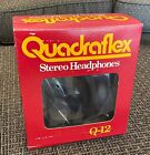 Quadraflex Q-12 vintage stereo headphones NOS? In original box