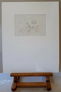 Marc CHAGALL (1887-1985) Original Radierung Anno 1948 : Les Ames mortes - 04/11 - Bild 1 von 5