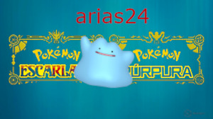 ✨Shiny Japanese 6IV Ditto Masuda ✨Pokemon Scarlet and Violet Escarlata  Purpura