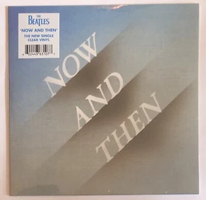 Beatles Now and Then 7 Inch Clear Vinyl Record New Sealed 602448631077 - Picture 1 of 4