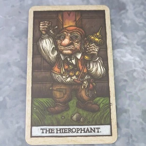Tarocchi Labirinto Film Ricambio Sciolto - The Hierophant Hoggle - Foto 1 di 2