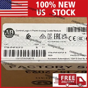 1769-IF4FXOF2F New CompactLogix 4 CH High Speed I/O Moudle 1769 IF4FXOF2F US AB - Picture 1 of 2
