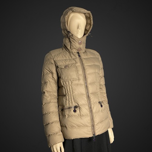 Piumino donna Moncler Japure caffè beige taglia 2 M