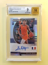 2020-21 Panini Prizm Draft Picks Killian Hayes Prospect Auto Hyper BGS 9 Auto 10