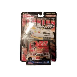Ward Burton NASCAR 2000 #22 Grand Prix White Car 1:64 Diecast Racing Champions - Picture 1 of 4