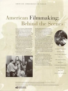 #680 37c America Filmmaking MS10 #3772 USPS Commemorative Stamp Panel - Foto 1 di 1