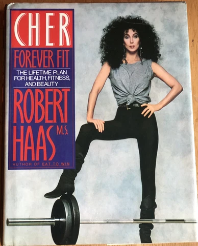 Robert Haas Book "Cher Forever Fit" Inscribed to Marla Maples by Jim Jerome Cover