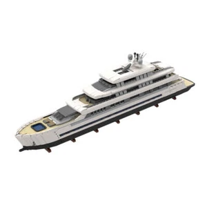 ZITIANYOUBUILD Large Luxury Yacht - WHITE Version with 4 Decks 16189 teile - Bild 1 von 17