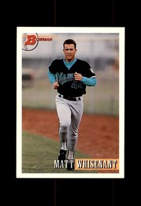 MATT WHISENANT #38 FLORIDA MARLINS 1993 BOWMAN FREE SHIPPING
