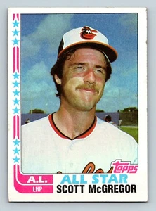 1982 Topps #555 -Scott McGregor - Baltimore Orioles - All Star Career Highlights - Picture 1 of 2