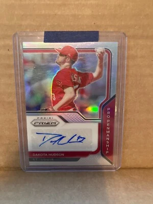 Dakota Hudson 2021 Panini - Prizm Auto PP-DH - Image 1 of 2