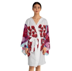kimono robe women short - Picture 1 of 3