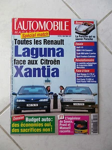 Magazine L'Automobile 575 Laguna Xantia Audi A8 Bmw 316i Saab 900 Omega Safrane - Imagen 1 de 1