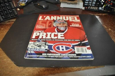 The hockey news l,annuel du hockey 2008-2009 carey price nhl  montreal canadiens Foto 1 de 4