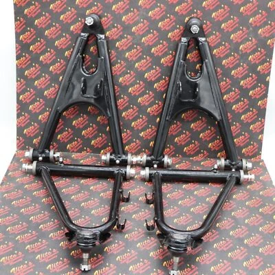 Juego completo de réplica de brazos A OEM NEGRO + pernos + tapas Yamaha Banshee 1991-2006 Foto 1 de 4