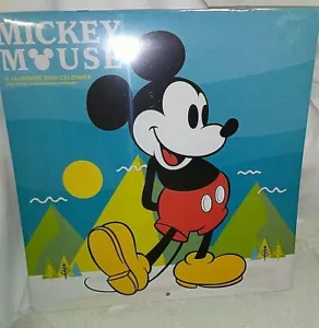 Calendario de pared Mickey Mouse 2020 16 MB - nuevo en paquete - fondo de pantalla descargable adicional - Imagen 1 de 7