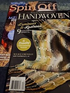 Handwoven & Spin Off Magazine DUO  ~ New 2023 ~ Long Thread Media 