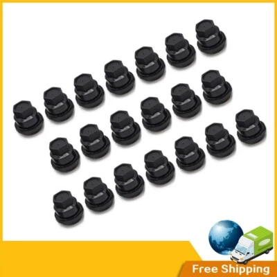 Se adapta a CHEVROLET S10 BLAZER GMC JIMMY SONOMA 20 PIEZAS TAPA TUERCA NEGRA Foto 1 de 4