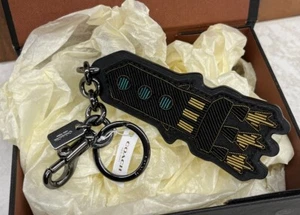 NWT COACH USA NASA ROCKET KEY CHAIN PURSE CHARM - Picture 1 of 8