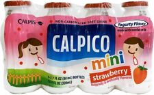 3 Packs Calpico Strawberry Mini Yogurt Drink Minerals Vitamins 320ml ea NEW