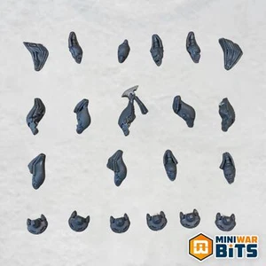 Striking Scorpian Head & Neck Bits - Warhammer 40k Eldar - Picture 1 of 1