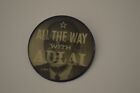 Rare "ALL THE WAY WITH ADLAI " STEVENSON 2.5" Flasher Pin Button 1956 Campaign