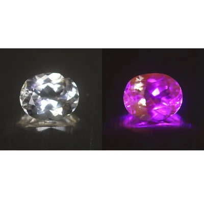 1.05 Cts_Antique Gem_100% Natural Unheated UV Fluorescent Color Change Scapolite - Image 1 of 4